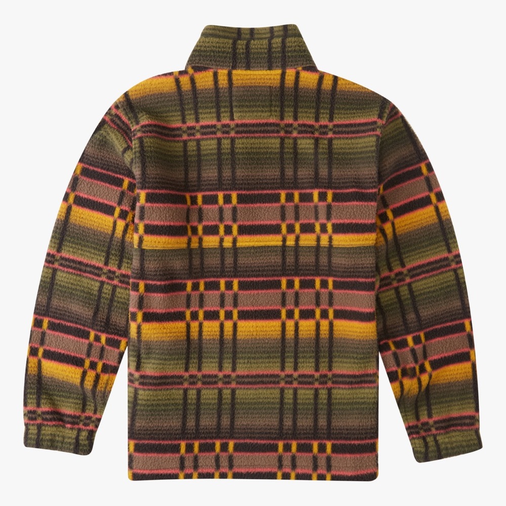 BILLABONG Boundary Raven Half-Zip Fleece Sweatshirt‎ - Picture 2 of 5